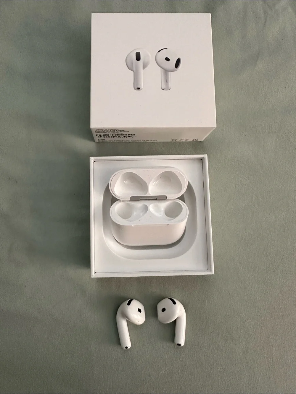 Apple AirPods 4 Wireless Earbuds with Charging Case